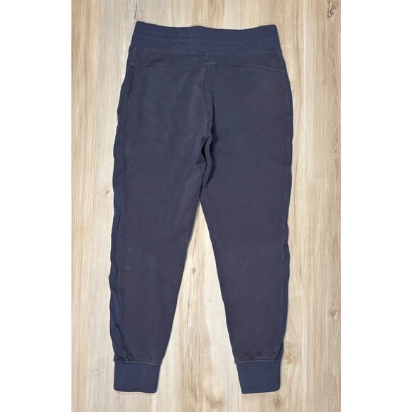Lululemon Jogger ‘Get Going’ Sweatpants Grey Cotton Terry W5ASGS - Size 8 / M - Picture 8 of 16